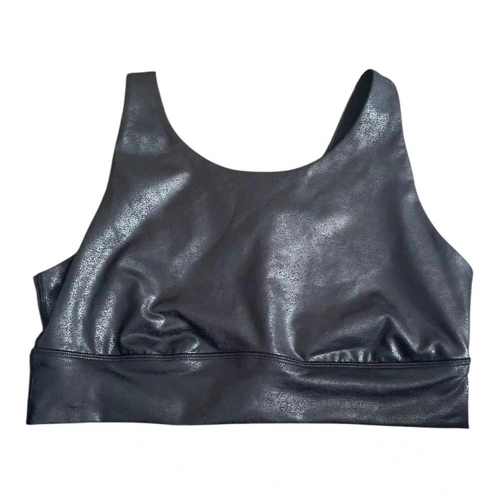 Aerie OFFLINE Faux Leather Sports Bra | XL
Med Support - Picture 1 of 3
